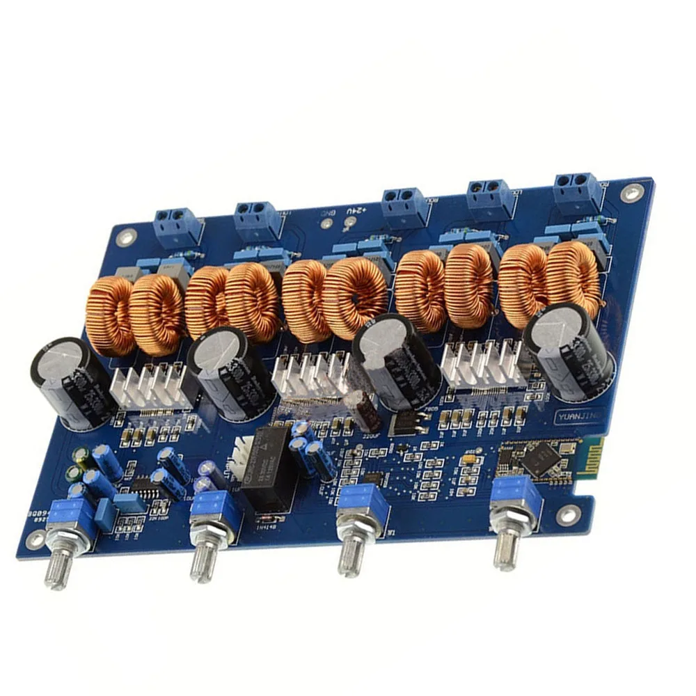 CNIKESIN TPA3116 Bluetooth приемник аудио 4 1 канальный звук цифровой усилитель доска 2*50 Вт + 100