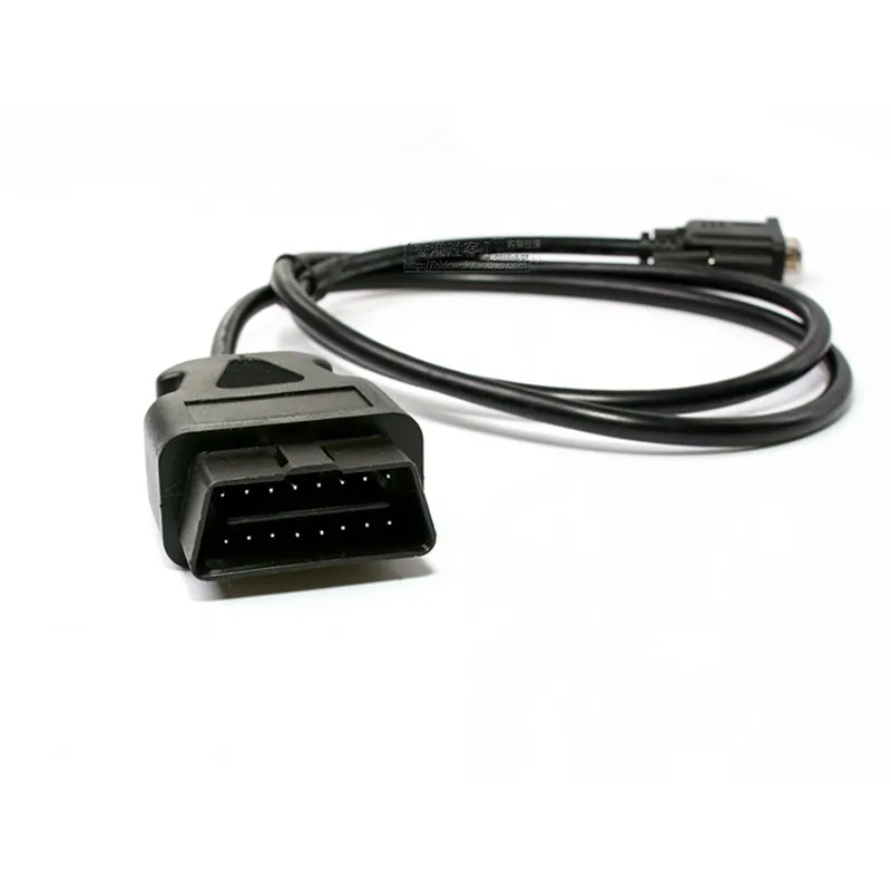 OBD 2 кабель 16 Pin к DB9 Женский последовательный порт RS232 разъем адаптера Автомобильный Кабель 1,13 м 16 Pin к DB9 последовательный RS232 OBD2 кабель