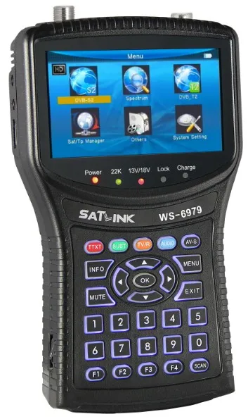 Цифровой спутниковый finder SATLINK WS6979 метр наземный сигнал satlink ws 6979 для измерителя