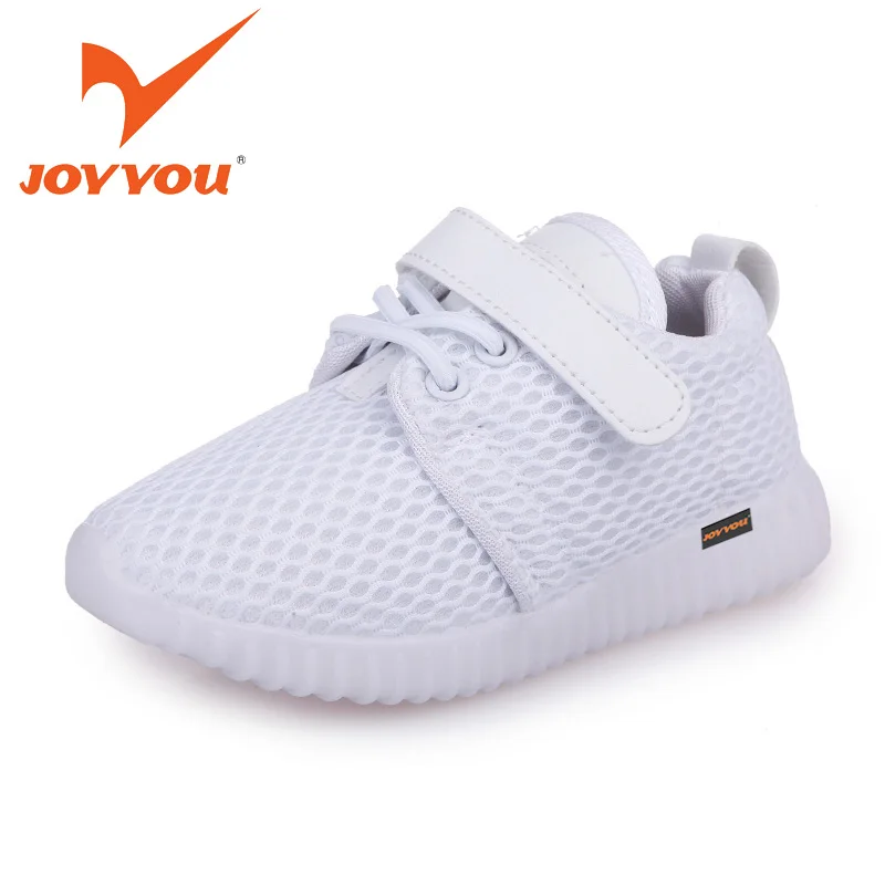 Joyyou Марка световой Кроссовки USB для мальчиков девушки светящийся с загорается