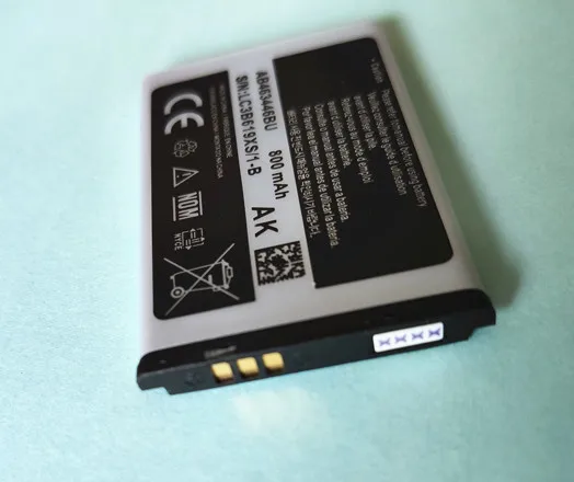 Аккумулятор AB463446BU AB553446BU AB043446BE для Samsung GT C3520 E1228 E2530 E339 C3300K X208 B189 B309 E2330