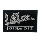 Нашивка для вышивки, нашивка со змеиным флагом, тактические значки Аппликации, Декоративные вышитые нашивки для одежды