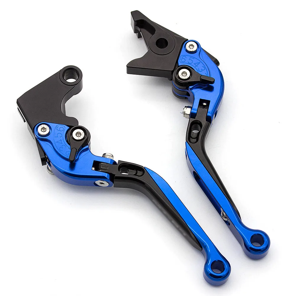 Blue Lever Логотип Hornet для Honda CB599 CB600 HORNET 600 1998-2006 1999 CNC складной выдвижной тормозной рычаг сцепления мотоцикла+ ручки - Цвет: Blue Lever