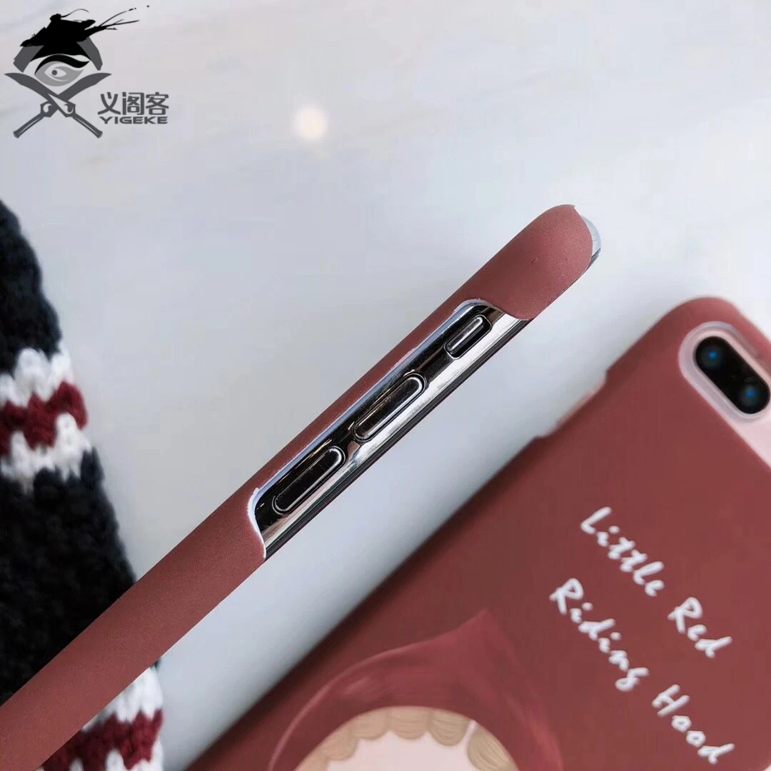 Чехол для Телефона iphone X 8 7 plus случаях ПК Жесткий 6 6s Роскошные комфортно