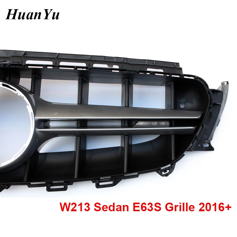 W213 W238 E63S стильный передний бампер решетка для Mercedes benz E Class Sport Edition E250 E300 E350 E400