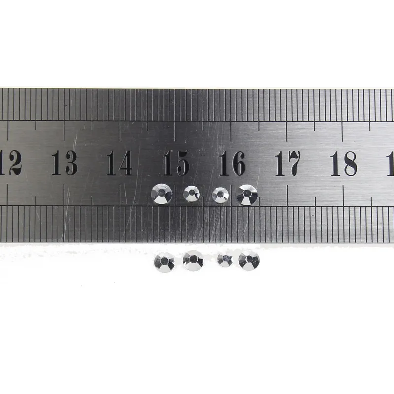 Новые посеребренные смолы AB заклепки из горного хрусталя гвоздя для женщин