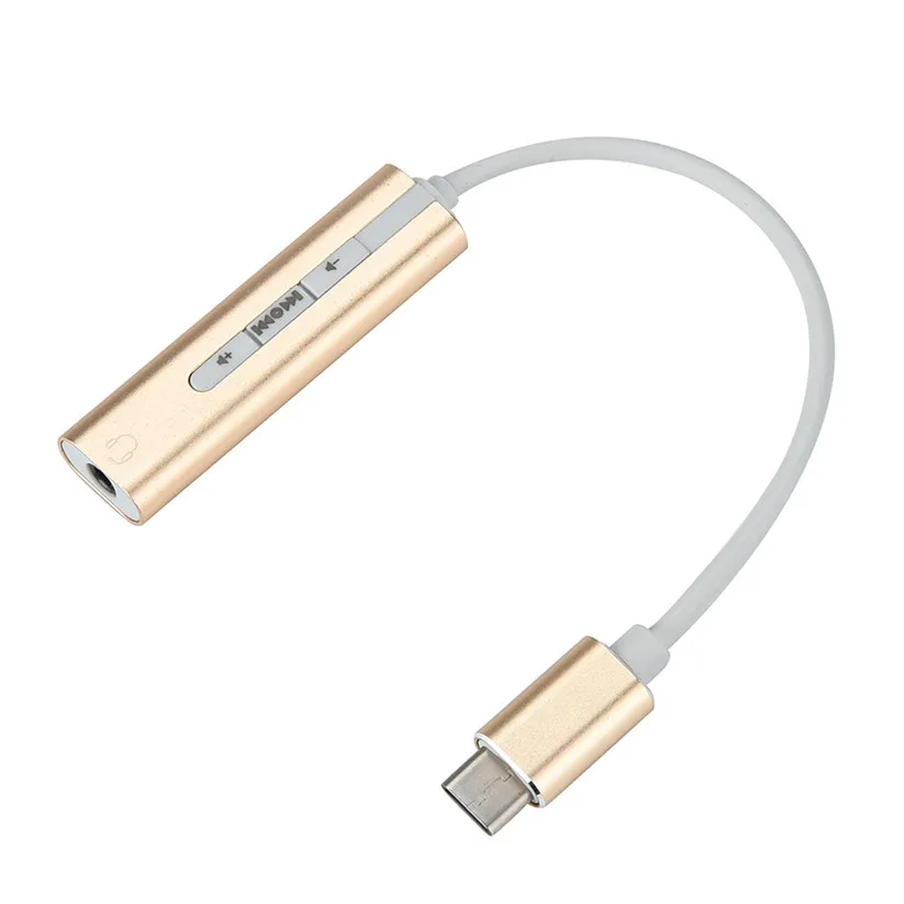 Звуковая карта Ouhaobin внешняя звуковая USB C Type адаптер с Aux 3 5 мм стерео td1220 Прямая