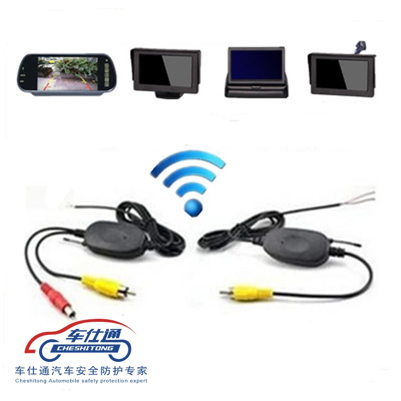 Монитор камеры заднего вида с камерой 2 4 ГГц|wireless rca video transmitter|wireless rcawireless |
