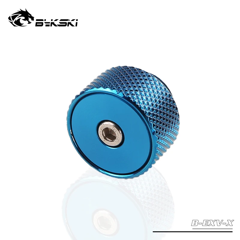 BYKSKI G1/4 ''отпустите воздушную заглушку латунный ручной выпускной клапан воздушный клапан Герметичный замок для системы водяного охлаждения