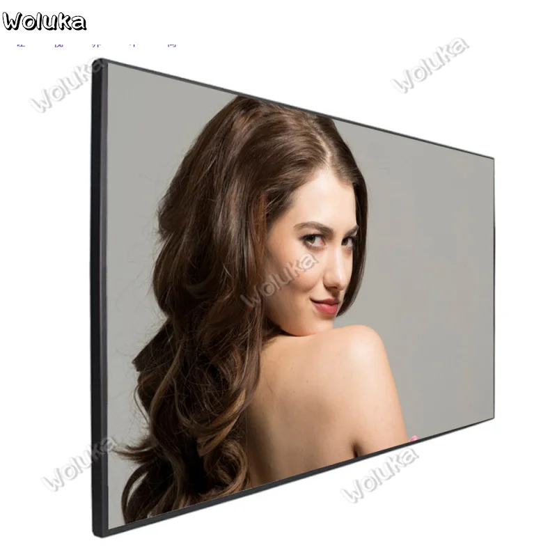 Projection curtain 90/100/120/Ultra short Coke Laser TV anti-light black grid home Theater 4K HD CD50W03 | Лампы и освещение