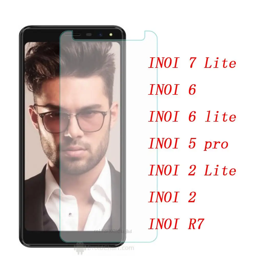 Закаленное стекло 9H 2.5D для INOI 6 lite Премиум Защитная пленка экрана 7 Lite 5 pro 2