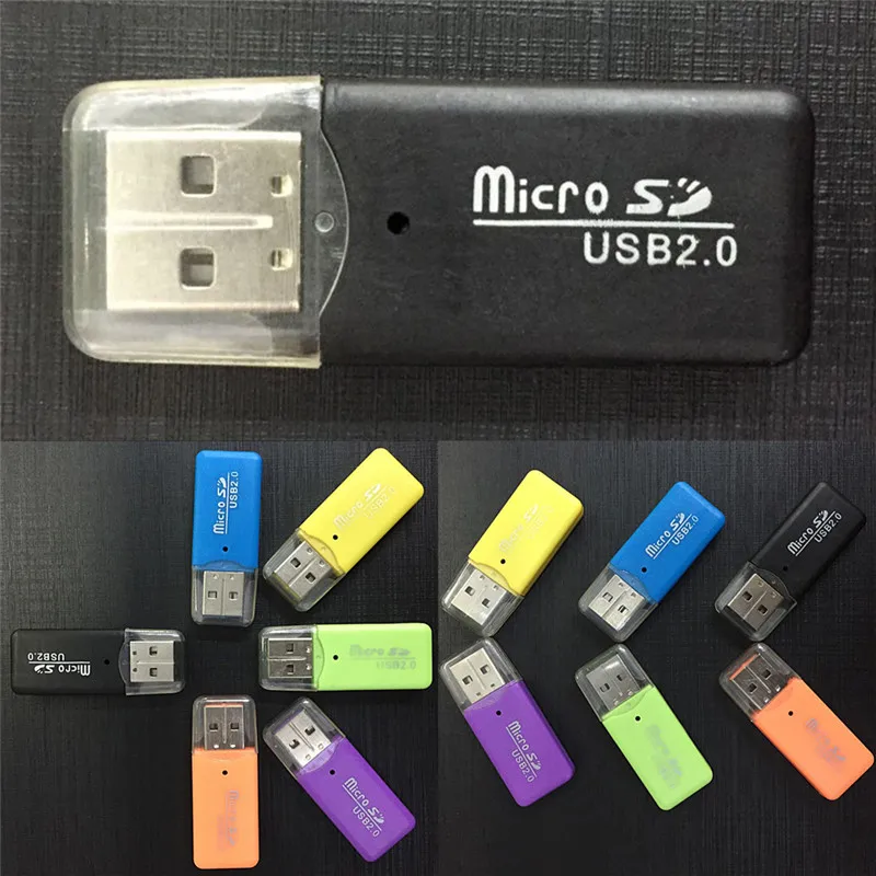 1 шт. кардридер для SD/MMC карт 480 Мбит/с|mini usb sd|memory card readercard reader |
