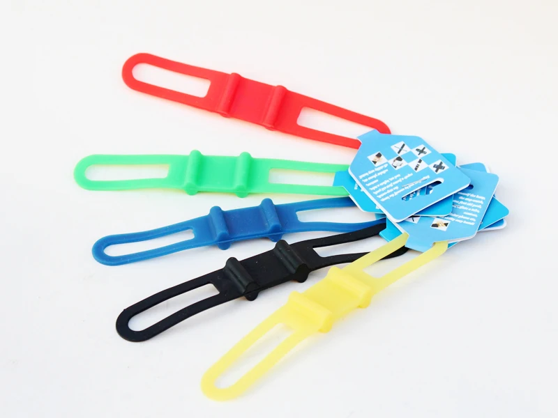 2 шт. велосипедный силиконовый ремешок для велосипеда бандажный держатель