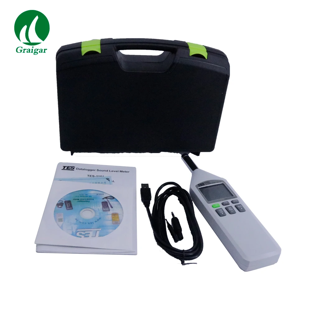 TES-1151 Original Digital Sound Level Meter 30 to 130 dB DC/AC Noise Tester | Инструменты