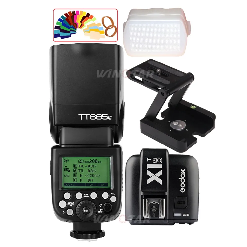 Godox TT685O 2 4G TTL вспышка Speedlite + X1T O передатчик Z головка штатива для Olympus Panasonic Lumix DSLR