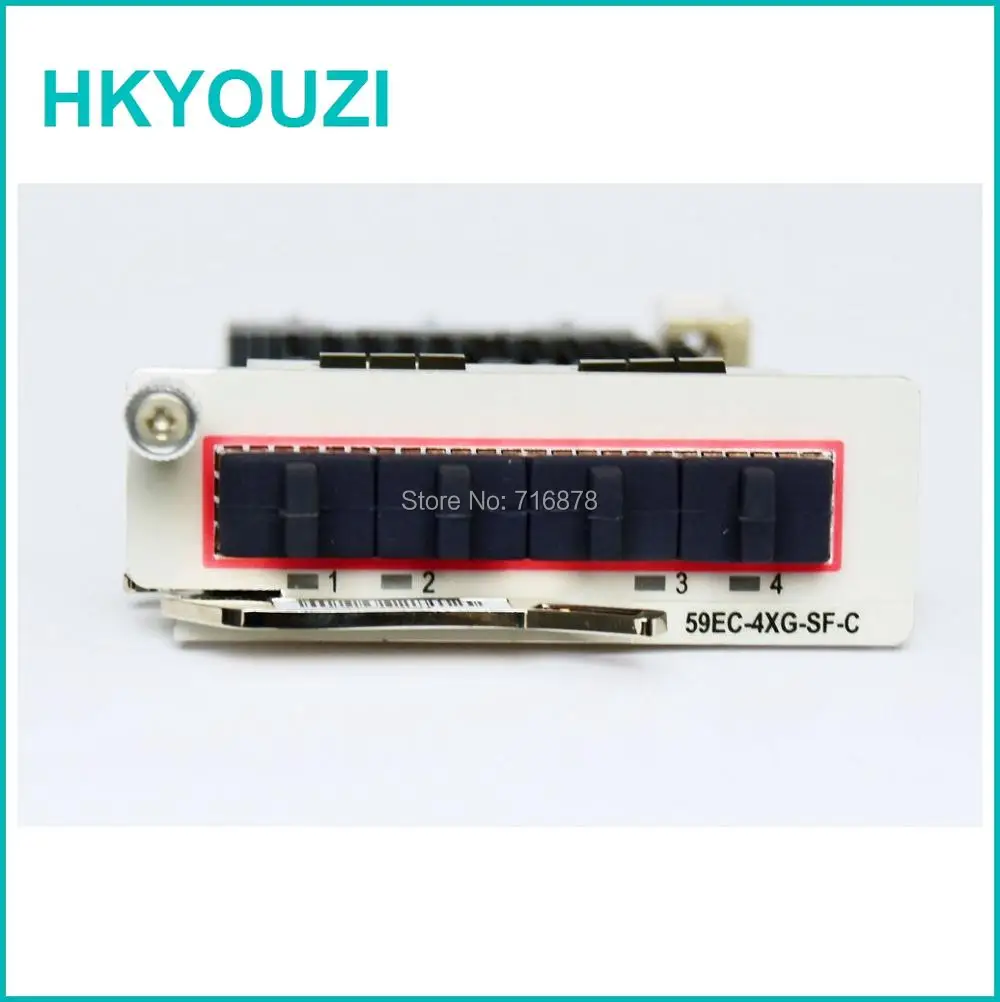 В наличии 59EC-4XG-SF-C RS-59EC-4XG-SFP + плата 4 * 10GE SFP карта порта uplink для ZXR10 5900E switch | Мобильные