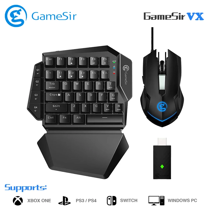 GameSir VX AimSwitch Беспроводная электронная Спортивная клавиатура мышь