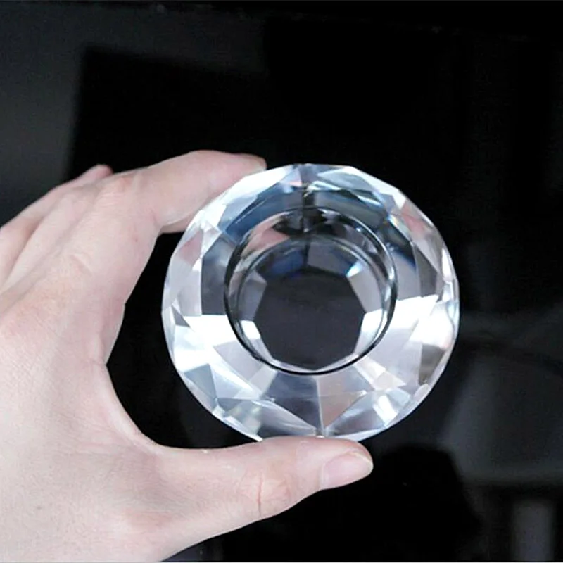 Хрустальный подсвечник с цветком сливы украшение для свадьбы домашний декор