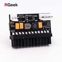 RGEEK 150P 24Pin 12 В DC вход пиковый 150 Вт Выход Realan Mini ITX Pico PSU DC ATX PC переключатель DC-DC ATX Блок питания для компьютера