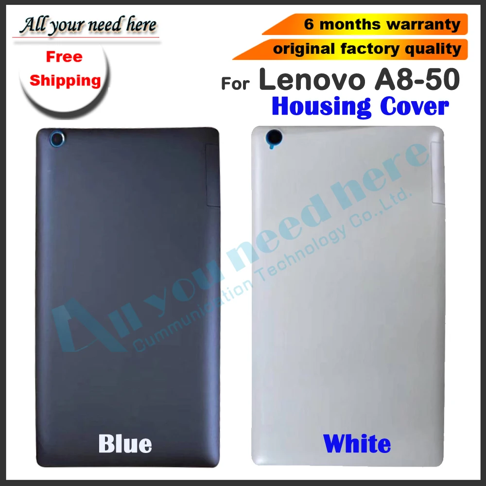 AAA Заводское Качество для Lenovo A8 50 Корпус Крышка батарейного отсека задняя дверь