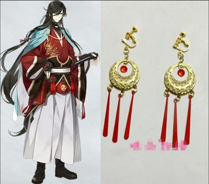 Хэллоуин вечерние мультфильма Холодное сердце Touken Ranbu Online cos Izuminokamikanesada ухо клип
