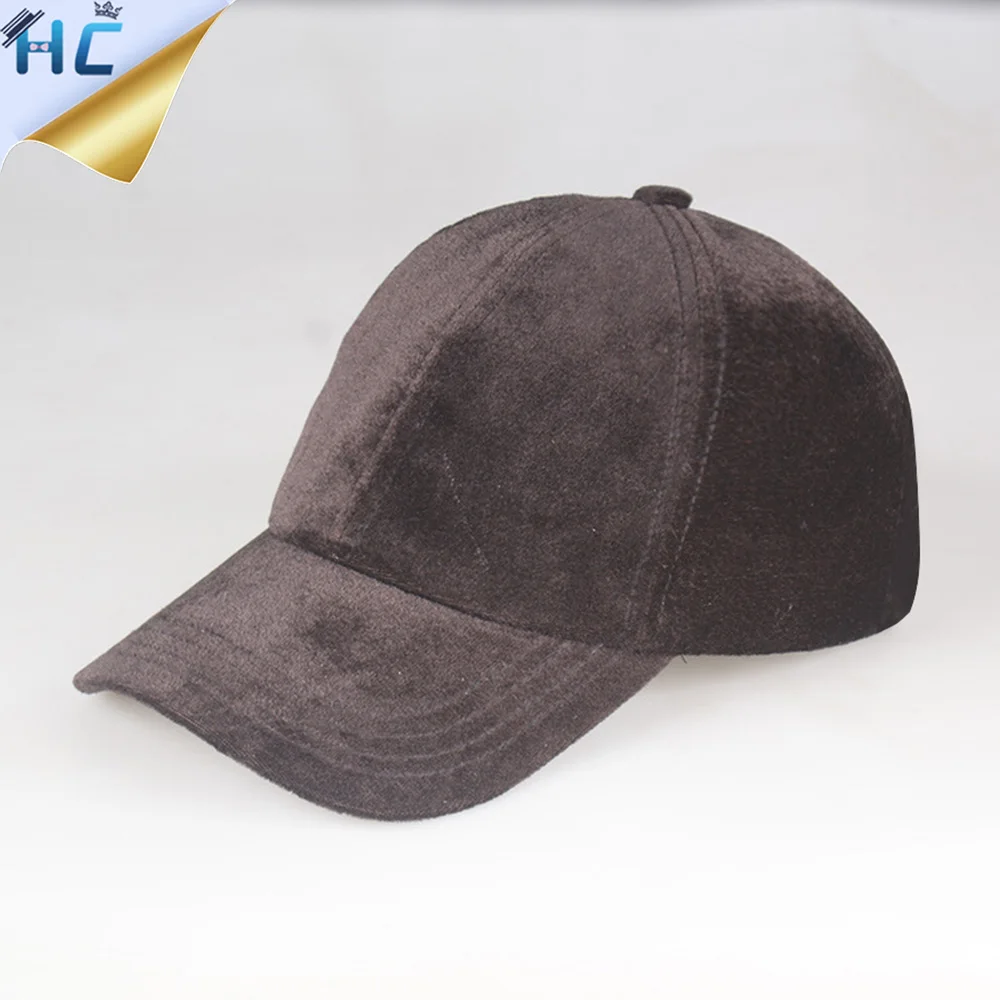 Новые модные брендовые мужские бархат Snapback Бейсболка для женщин сплошной цвет