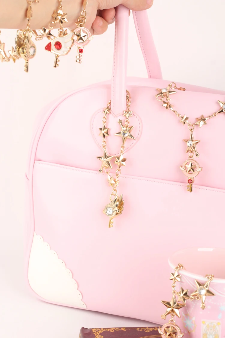 Различные карты captor cardcaptor Сакура cherry подвеска брелок key сумка DIY кулон повесить брелок Подвеска на сумку