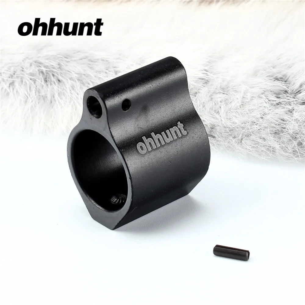 Ohhunt алюминиевый газовый блок низкопрофильный винт Стандартный ствол 0,750 дюймов внутренний диаметр тактический охотничий Пистолет Аксессуары