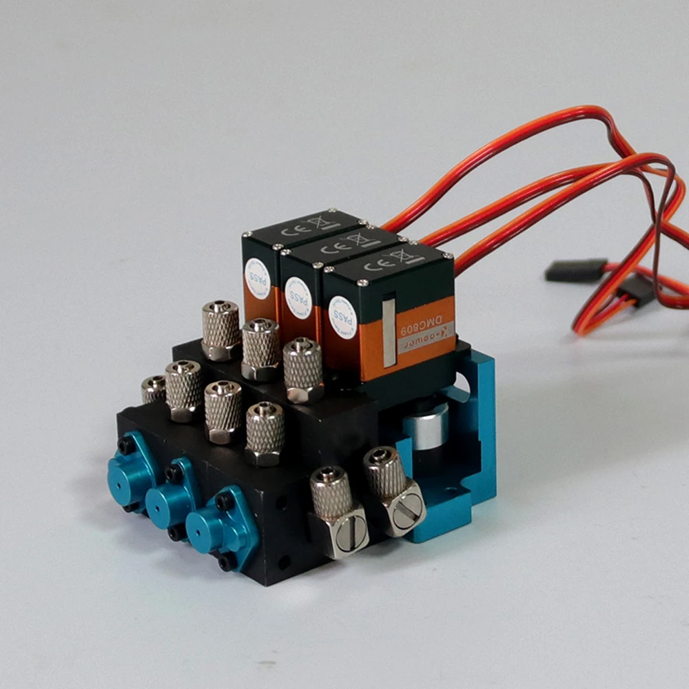 

New hydraulic reversing valve assembly for 1/12 and 1/14 scale remote control dumper engineering car tractor trailer toys truck