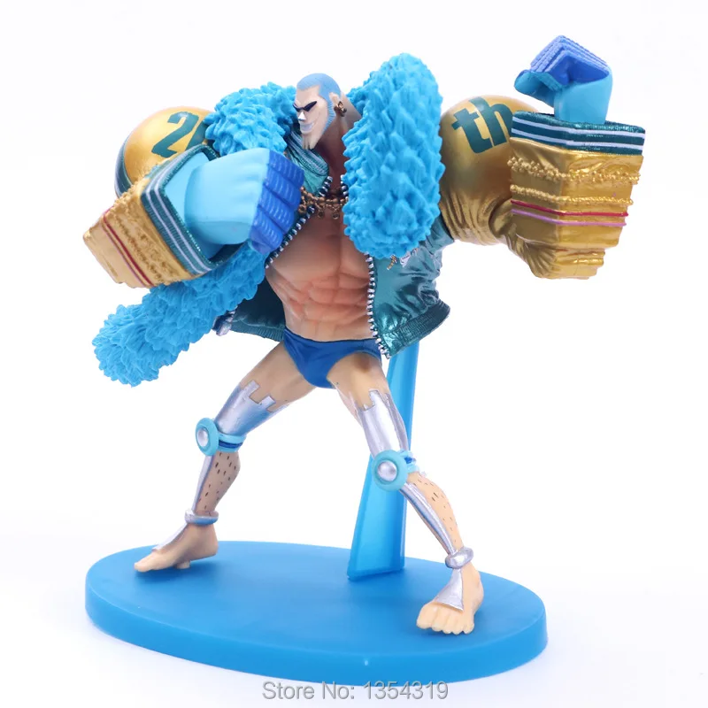 Аниме Одна деталь 9 шт./компл. 20th Юбилей синий Луффи Зоро Nami Usopp с изображениями