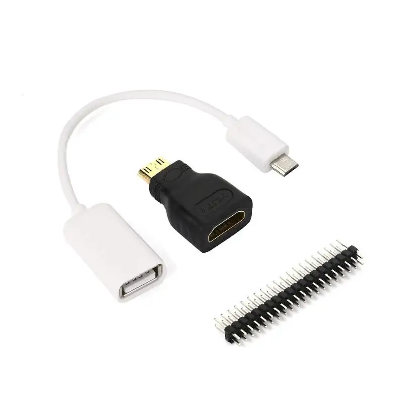 Raspberry Pi Zero Mini HDMI Male Female + Micro USB к GPIO Высокоскоростная передача данных|Кабели HDMI| |