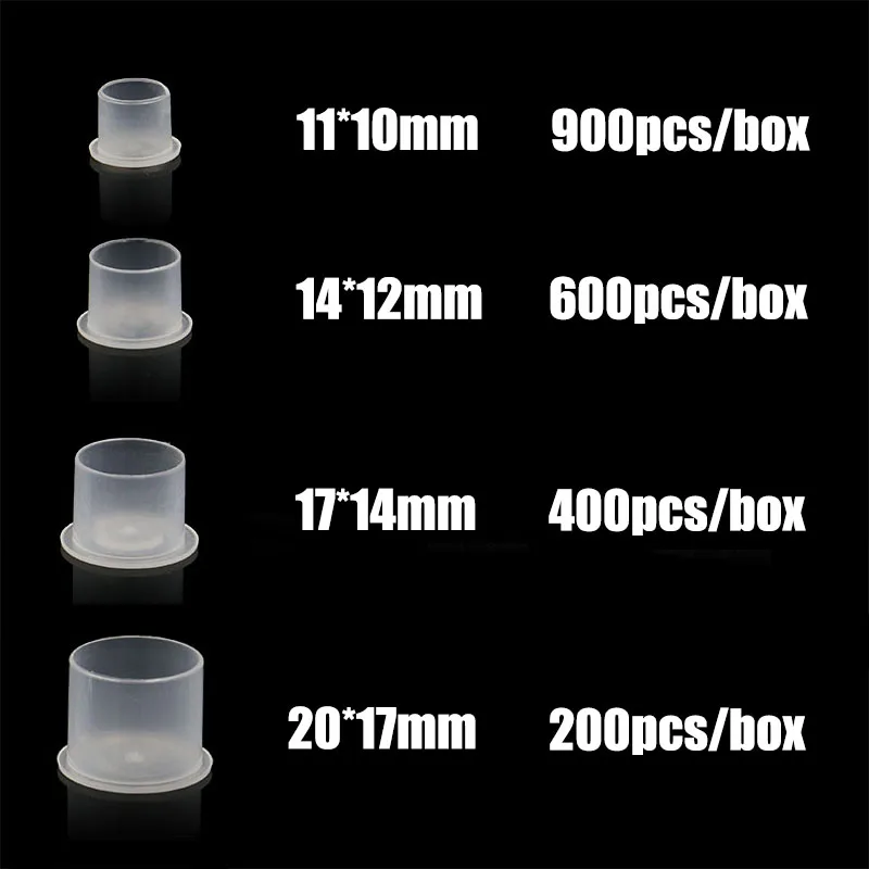 Одноразовые чашки для тату чернил шапочка микроблейдинга брендовая Стерильная