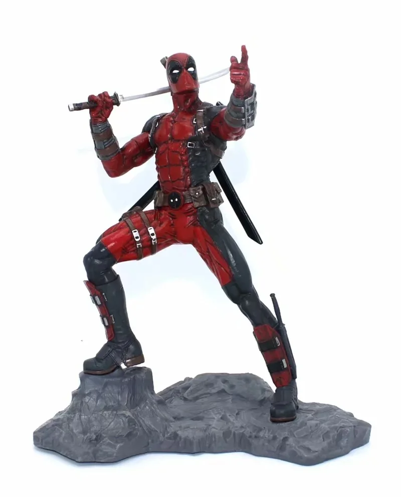 Marvel X-Men Дэдпул 1/6 статуя супер герой фигурка модель игрушки 26 см | Игрушки и хобби