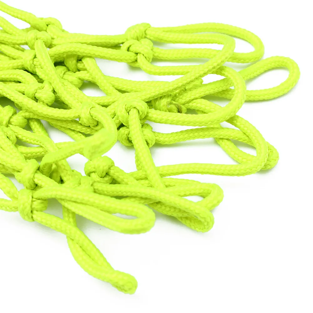 1PC Nylon Fluorescent Green Durable Champion Sports Deluxe Replacement Basketball Net Rugged Hoop Goal Rim Mesh Sport AU24 | Спорт и