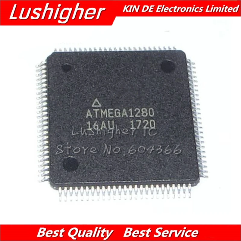 

5 шт. ATMEGA1280-16AU ATMEGA1280 TQFP-100