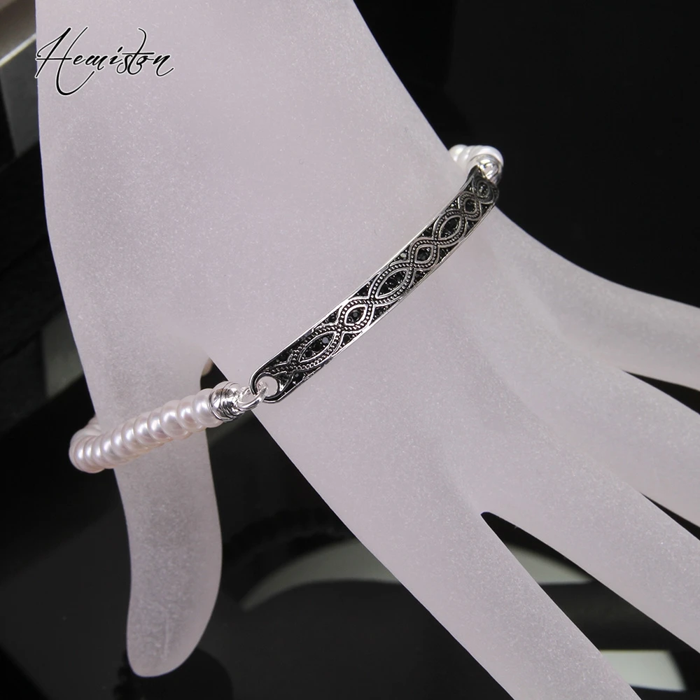 Браслет из пресноводного жемчуга в стиле Томаса браслет с узлом и мостом