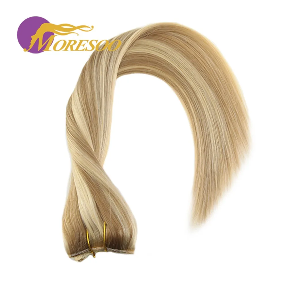 Moresoo Flip In Real Remy человеческие волосы для наращивания леска Halo невидимый скрытый секретный вино