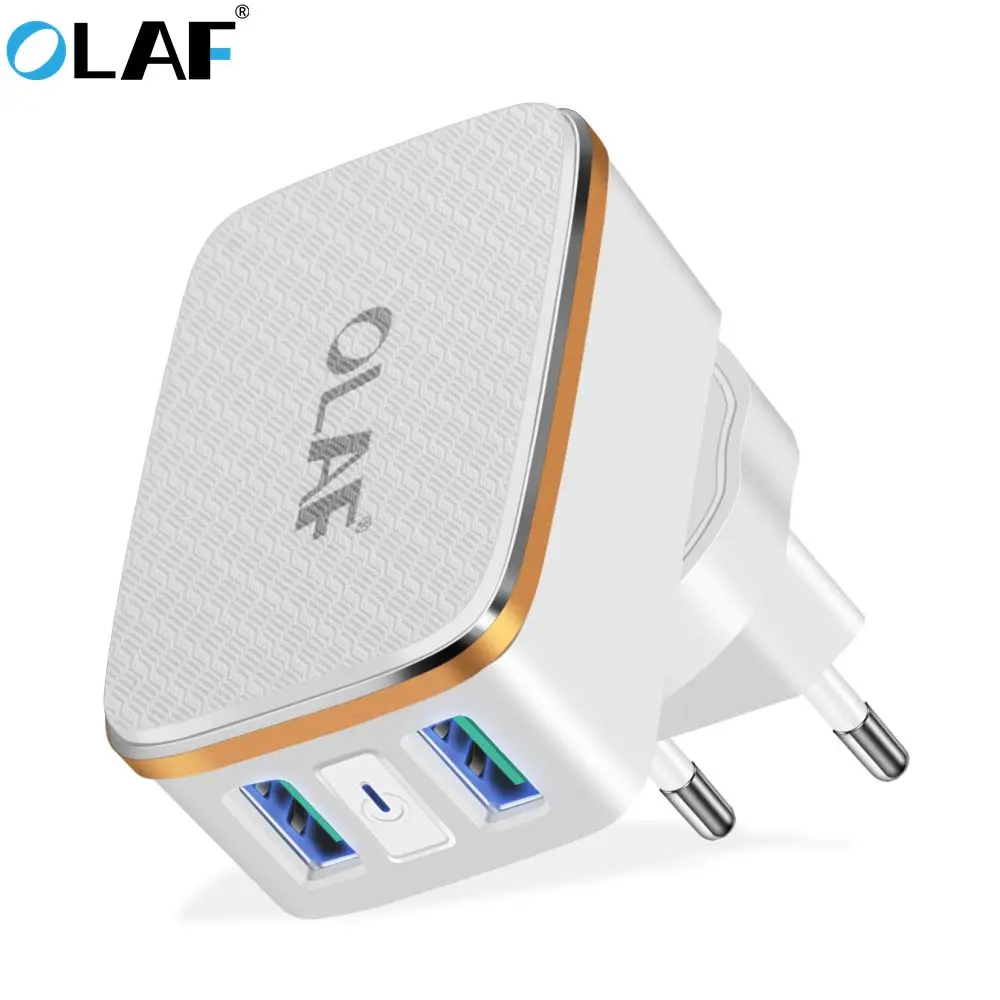 Olaf 2 порта 5 в 3.4A Смарт путешествия USB зарядное устройство адаптер настенная