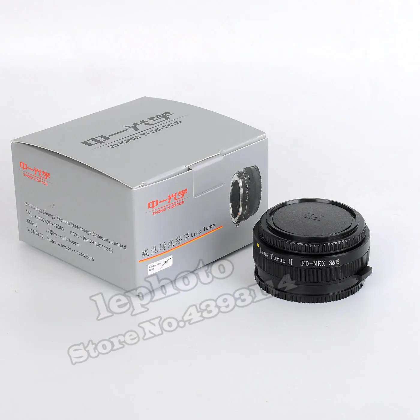 Адаптер для объектива Zhongyi Turbo II адаптер крепления Canon FD на Sony E Mount камеры NEX 7 6 A6000