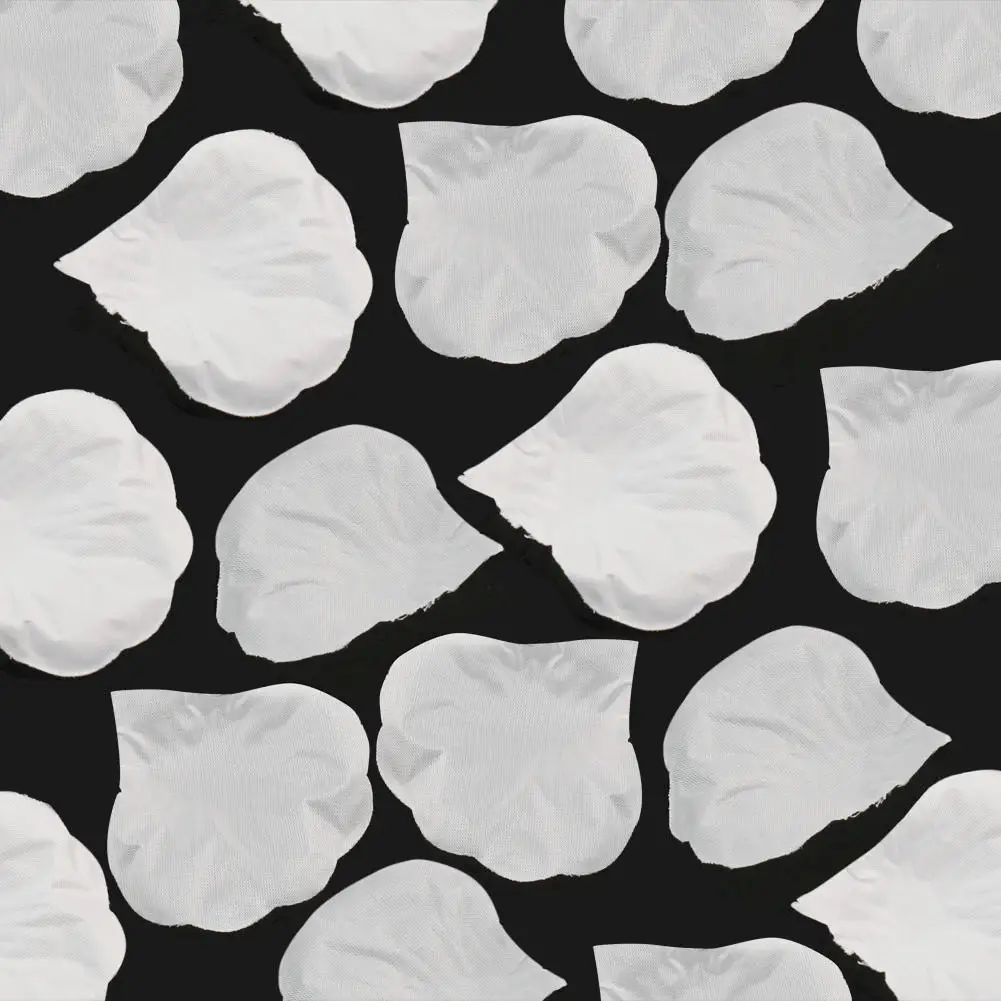 Лидер продаж 1000 шт./лот белые шелковые лепестки роз украшение для вечеринки