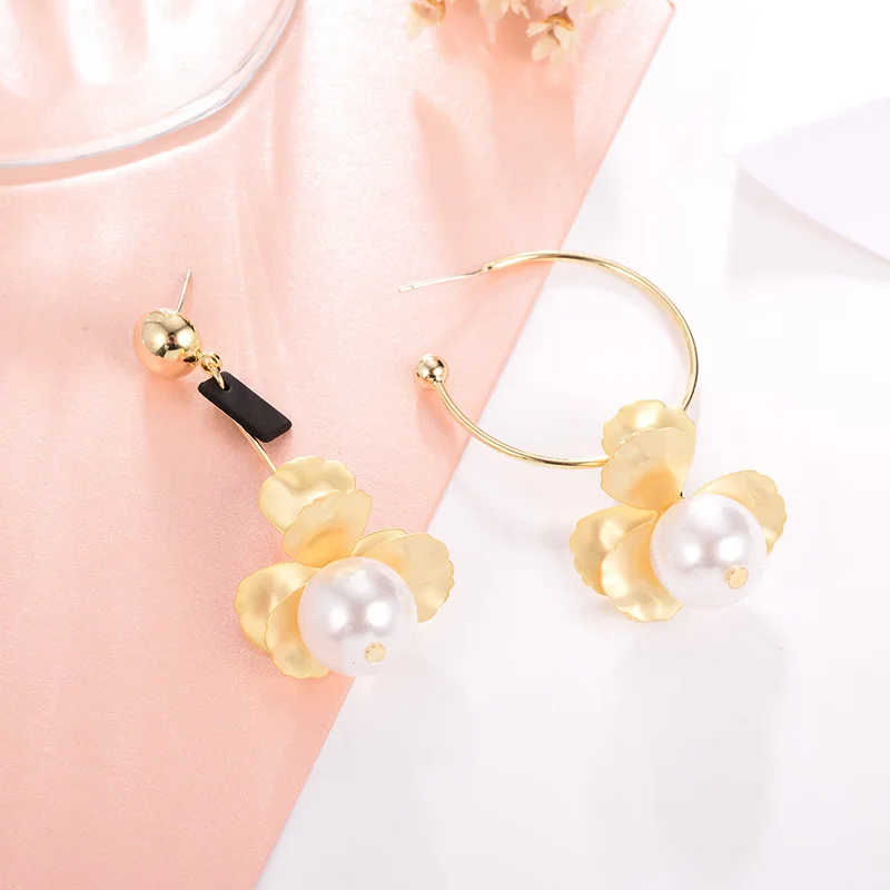 2019 New Vintage Round Drop Earrings Imitation Pearls Pendant Dangle For Women Party Wedding Jewelry pendientes mujer | Украшения и