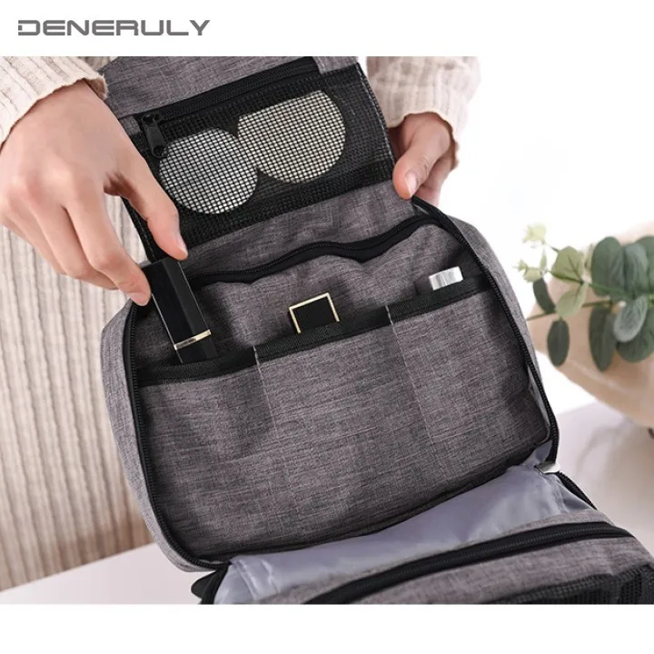 Travel Cosmetic Make Up Bag Makeup Organizer Waterproof Big Bag Kuferek Na Kosmetyki Makeup Woman Maletin Maquillaje Kit New
