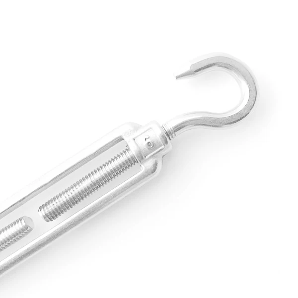 5 pcs M6 Stainless Steel Hook &amp Eye Turnbuckle Wire RopeTension Spring/Screw/Safety Buckle |