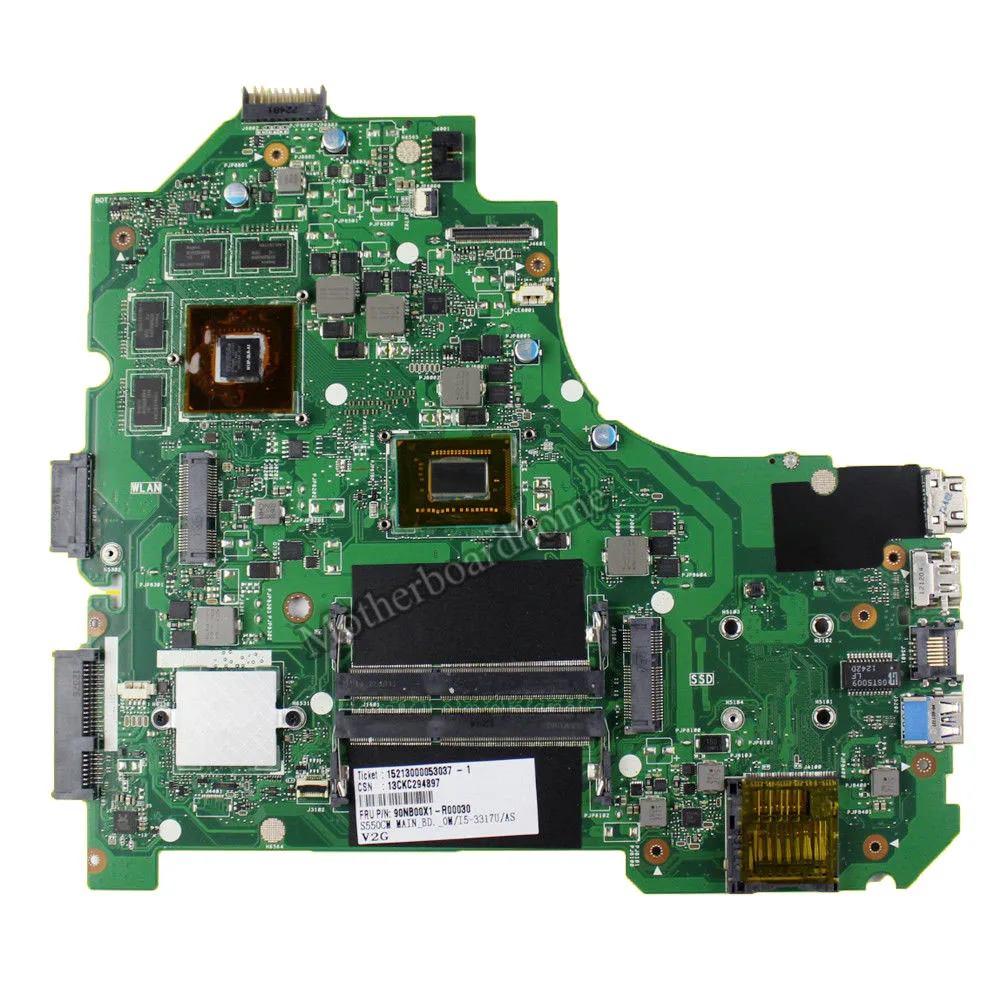 Материнская плата K56CM GT630M / GT740M I5 CPU для Asus S56C S56CM S550C S550CM K56CB K56C ноутбука материнская