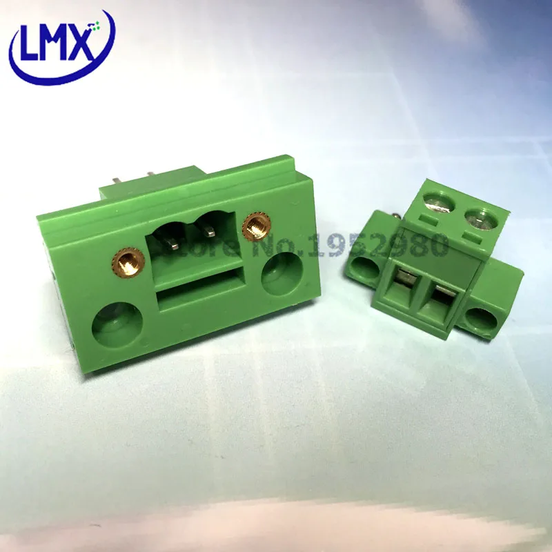 20 комплектов 5 08 мм шаг PCB подключаемые клеммные колодки коннектор 2/3/4/5/6/7/8/9/10/11/12P