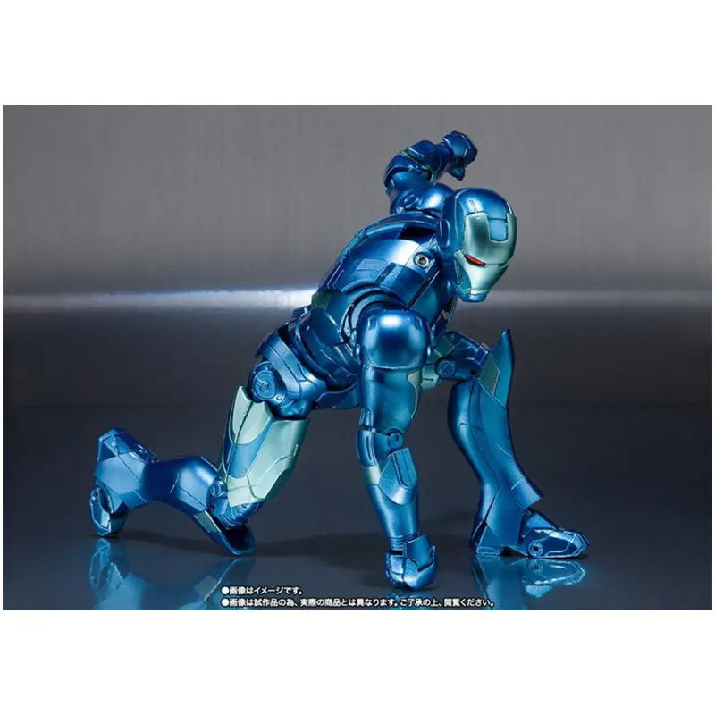 Marvel SHF 6 &quotЖелезный человек MK3 синяя невидимая Фигурка Железный 3 Mark III Tony Stark KO's S.