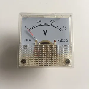 1 шт. 91L4 AC 0-150V 250V 300V 450V Панель вольтметр 45x45 мм