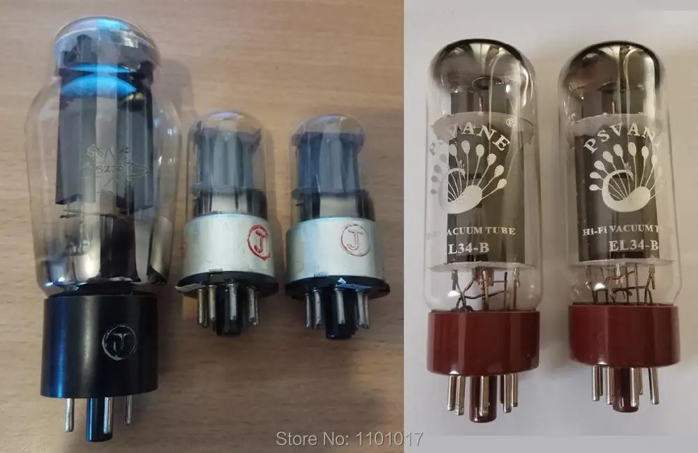 EL34 Amp's Tube Set 5 HIFI EXQUIS Chinese 6N8P/6H9Cx2 5Z3P/5U3C/5U4x1 PSVANE Bx2|tube amp|el34 tube ampel34 |
