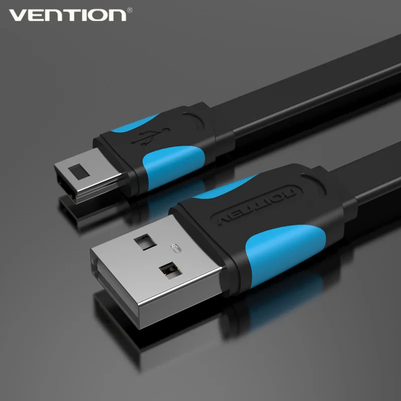 Vention Mini USB кабель 1 м 5 2 мини для передачи данных Зарядное устройство Сотовая связь