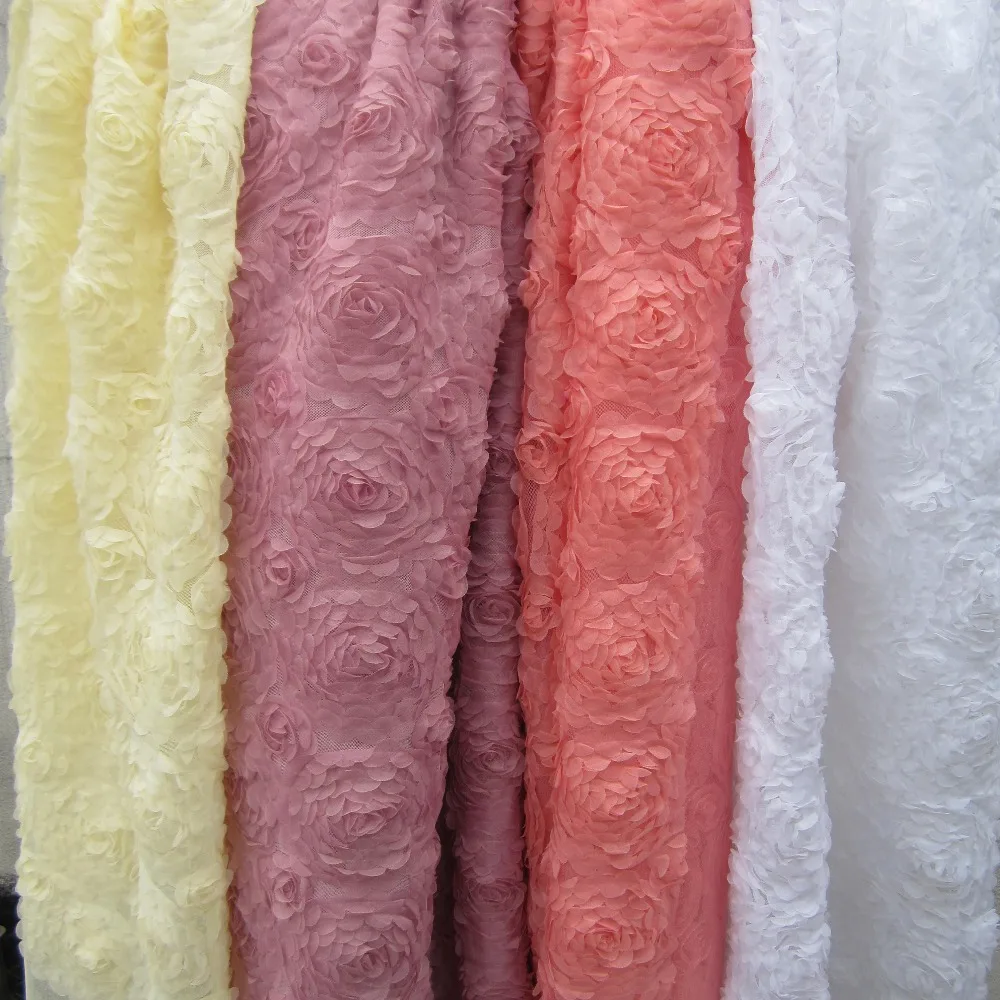 Женское платье короткие 3D шифоновое с цветочным кружевом из мягкой ткани